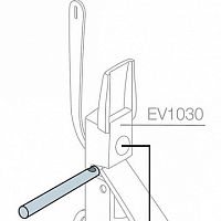 Ручка для шкафов IS2 |  код. EV1030 |  ABB